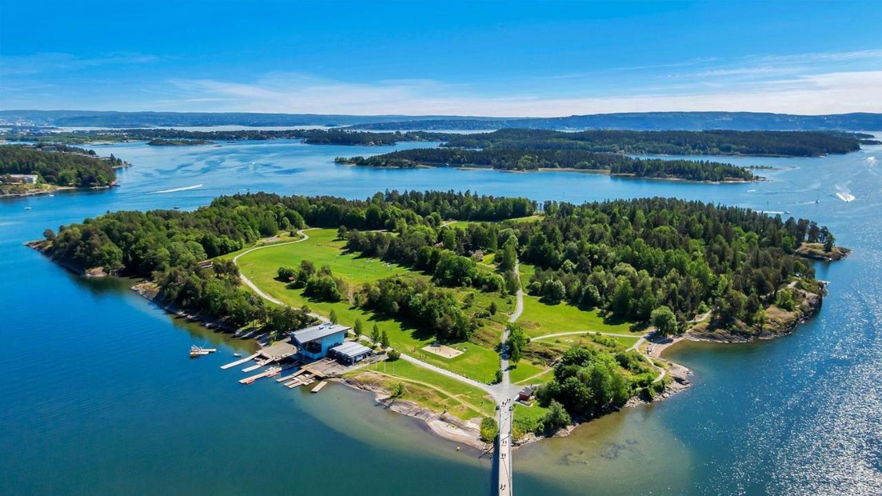 Jeci Apartment Sandvika Baerum - Great View And Attractive ภายนอก รูปภาพ